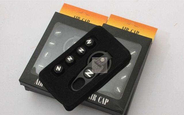 Black Volvo Wrench car key chain ring/Tyre Tire Theft Wheel Valve Stems Caps, US $5.69, image 3
