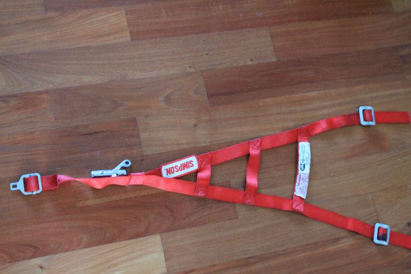 Simpson racing red quarter midget cage net .25 usac qma microd