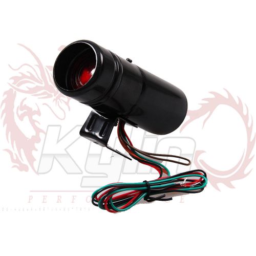 Kylin adjustable tachometer rpm tacho gauge shift light red led warning light