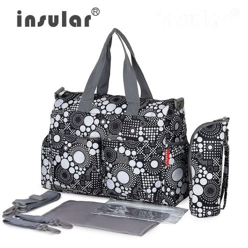 Multifunctional mommy bag baby diaper mummy changing bag waterproof nappy bag