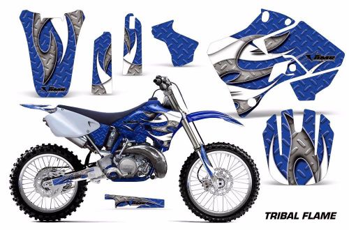 Yamaha graphic kit amr racing bike decal yz 125/250 decals mx parts 96-01 tribal