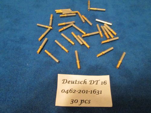 Deutsch 0462-201-1631 dt socket terminal, gold plated, solid style, 16-20ga 30pc