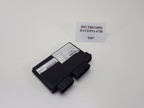2013 triumph daytona triple 675r 675 r ecm ecu cdi engine control 01293521 t007