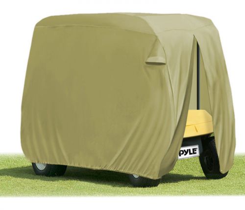 Armor shield 2 passenger golf cart slip-on cover tan color new