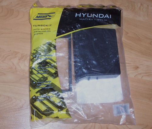 Metra 99-7309 hyundai elantra/sonata'96-'00 '95-'01 multi-kit - new in pkg.