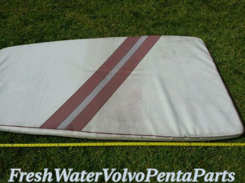 Sun pad from 276 regal white &amp; mauve 76 x 44 x 32 no rips no tears