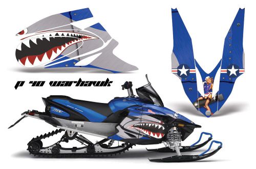 Yamaha apex graphic sticker kit amr racing snowmobile sled wrap decal 06-11 p40