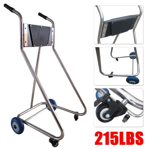 Outboard motor cart &amp; engine stand stainess steel tube frame carrier cart