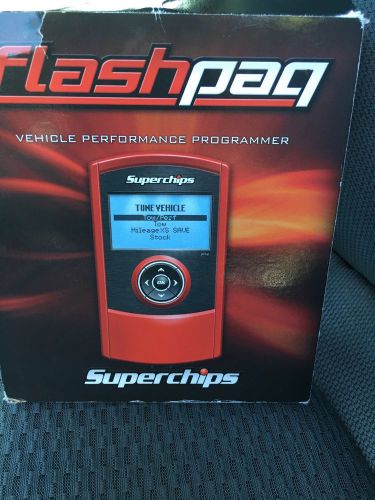 Superchip flashpaq 1842 tuner for 1999 to 2015 fords