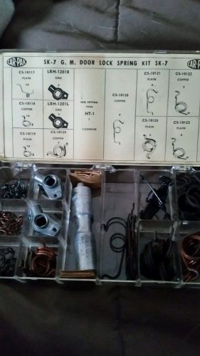 Nos chevy door lock spring kit carpak sk-7