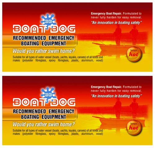 Boat bog 100g - emergency safety equipment - leak plug (2 for $24.95) (2btb100w)