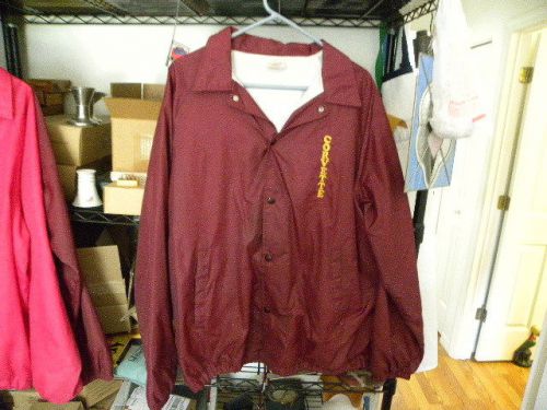 Corvette jackets 2 maroon 1 rasberry all extra large lightly worn nylon shell
