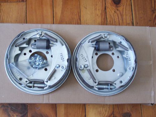 10'' hydraulic drum brakes tie down 81097 galvx coating trailer free backing new