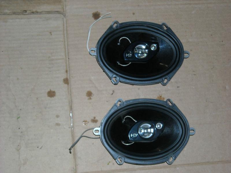 Scosche hd series 5 x 7 / 6 x 8 250 watt maximum speakers pair