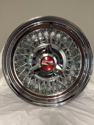Chevrolet wire wheels 56 spoke / vintaje wheels