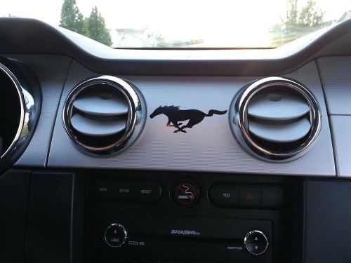 2005-2009 mustang dash solid pony decal 06 07 08 - ford licensed stickers