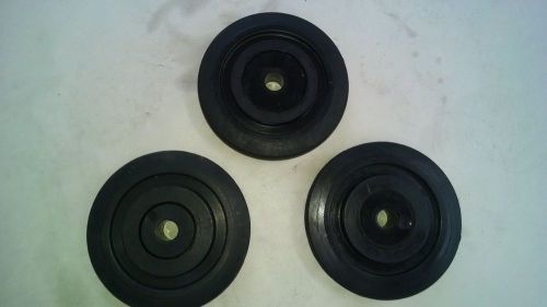Snowmobile ppd idler wheel 5.00"od x .625" id plastic inserts 6205-2rs bearing