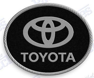 Toyota  iron on embroidery patch 2.2 x 1.75&#034;  embroidered auto car patches truck