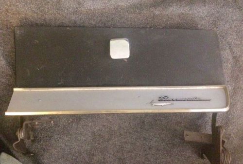 67 68 69  barracuda oem glove box  nice original