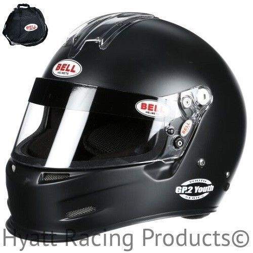 Bell gp.2 youth auto racing helmet sfi.24.1 2015 - all sizes &amp; colors (free bag)