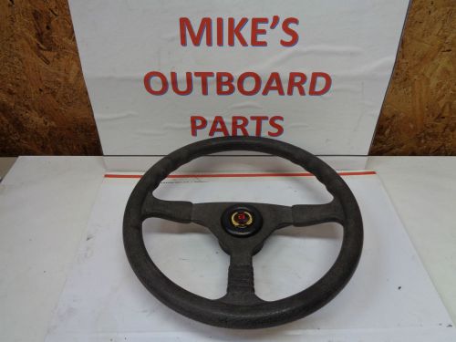 New teleflex. 3 spoke steering wheel &#034;a&#034; 13.5 diam. 3.5&#034; deep@@check this out@@@