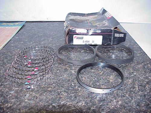 New set of 8 sealed power e-458k .030" metric piston rings ford 302