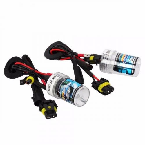 H7 6000k 55w hid xenon car light bulbs (pair)  sku: 12003790