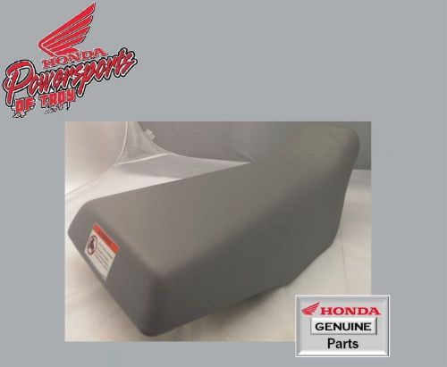 New genuine oem 88-00 honda trx 300 trx300 fw fourtrax complete gray seat