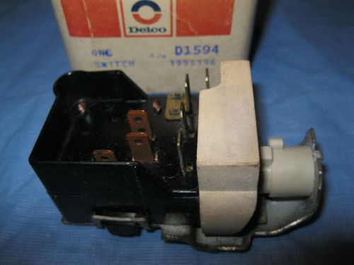 Nos 1968-76 cadillac headlight switch, delco remy