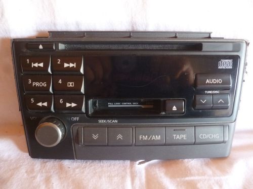 00 01 nissan maxima radio cd cassette face plate control panel pn-2280d
