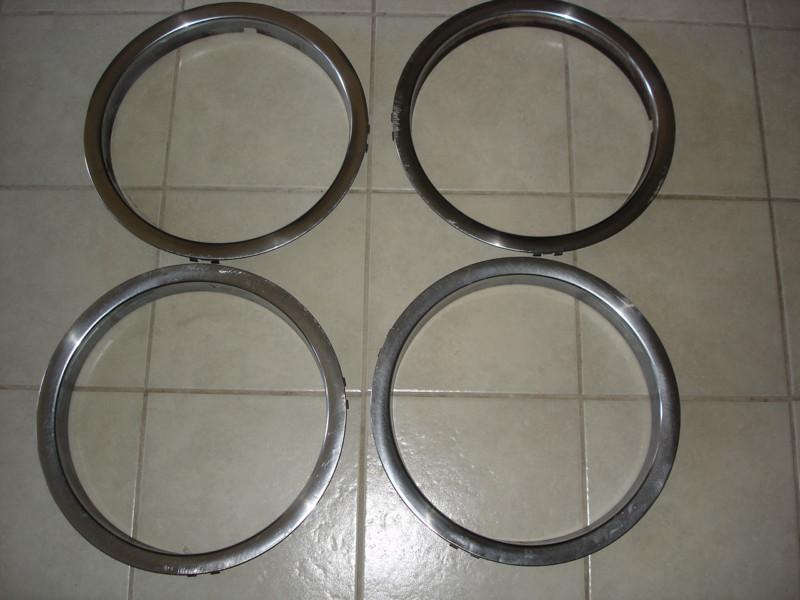 4 used 1970-1981 camaro z28 wheel trim ring