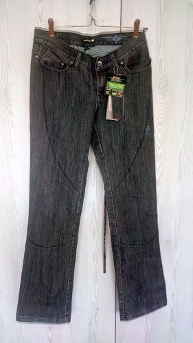 Kevlar reinforced bike woman's jeans silhouette street durable stretch pants hip