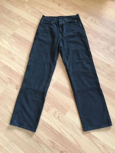 Men's draggin' jeans black kevlar lined 32x32 motorcycle jeans