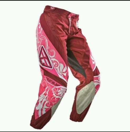 Fly kinetic motocross women's  pants 9-10