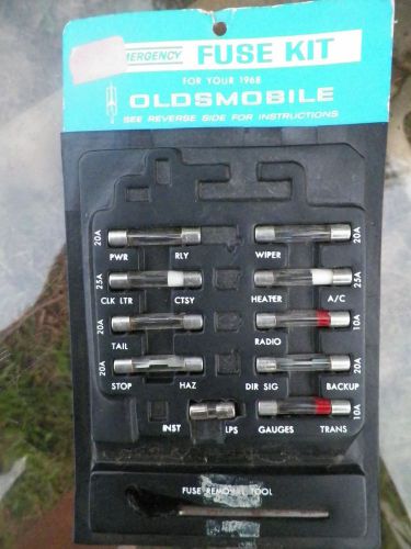 1968 oldsmobile emergency fuse kit