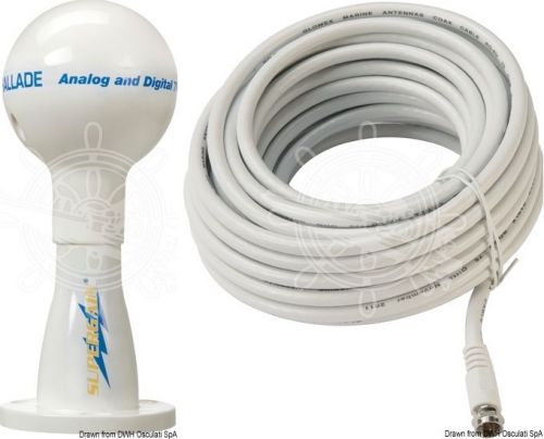 Glomex ballade analog/digital tv antenna