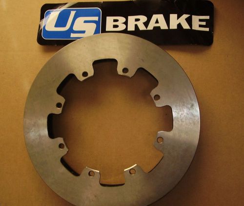 New us brake rotor 1.25&#034; x 11.75&#034; curved vane 8 bolt modified wilwood afco