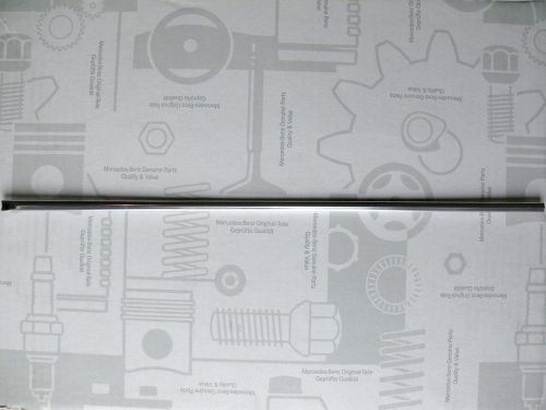 Genuine mercedes w126 chrome trim radiator grille horizontal piece nos! new!