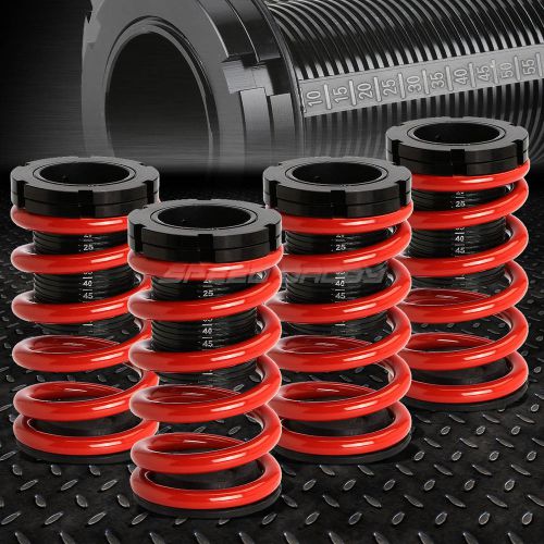 1-3" adjustable coilover suspension lowering spring for 01-05 honda civic em red