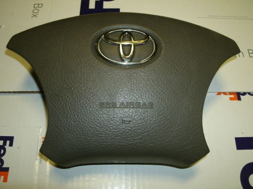 05-06-07 sequoia/tundra audio type air bag toyota driver airbag brown/beige/tan