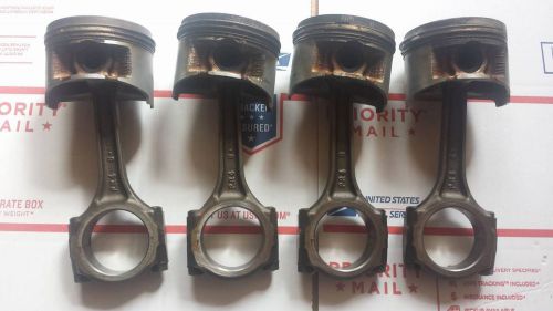 1990-01 acura integra ls pr4 connecting rod set oem b18a1 b18b1