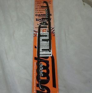 Woodys trail blazer iv 6" carbids snowmobile wear rods skis