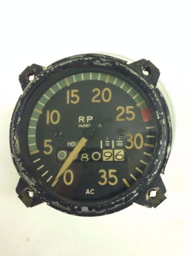 Ac aircraft / helicopter rpm instrument gauge
