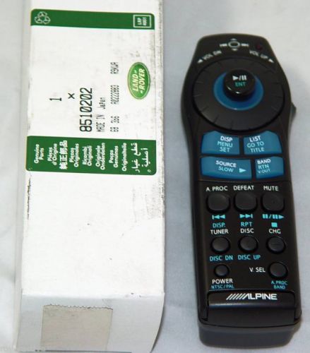 Land rover range rover 03-04 dvd alpine remote control