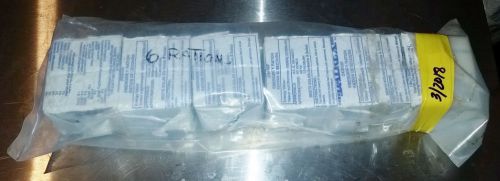 Datrex emergency survival water pouch, pack of 16, 125ml, new! expires sept 2018