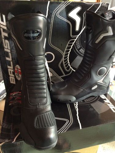 Joe rocket ballistic touring  motorcycle leather boots mens size 11