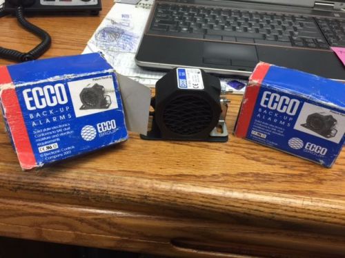 Ecco 585 back up alarm - 97 db, 12-48 vdc lot of 2