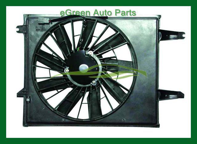 96-98 quest radiator & a/c fan assembly single fan