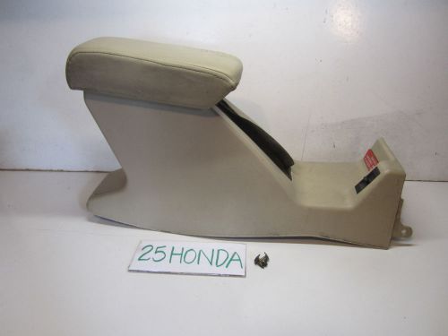 1986-1989 honda accord full armrest tan oem jdm rare 3g 3geez