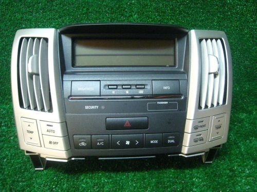 2006 lexus rx400h rx dash heater temp climate ac control module